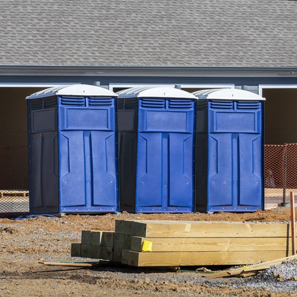 how do you ensure the porta potties are secure and safe from vandalism during an event in Ethelsville